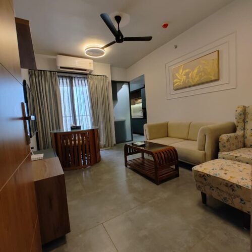 Nanma 1 by Snooze Living | 1BHK at Vytilla A/C